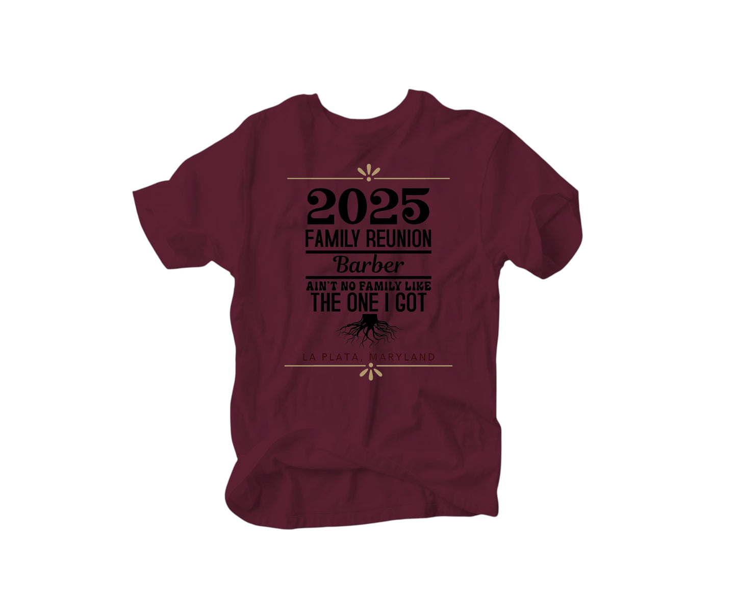 2025 Barber Family Reunion T-shirts