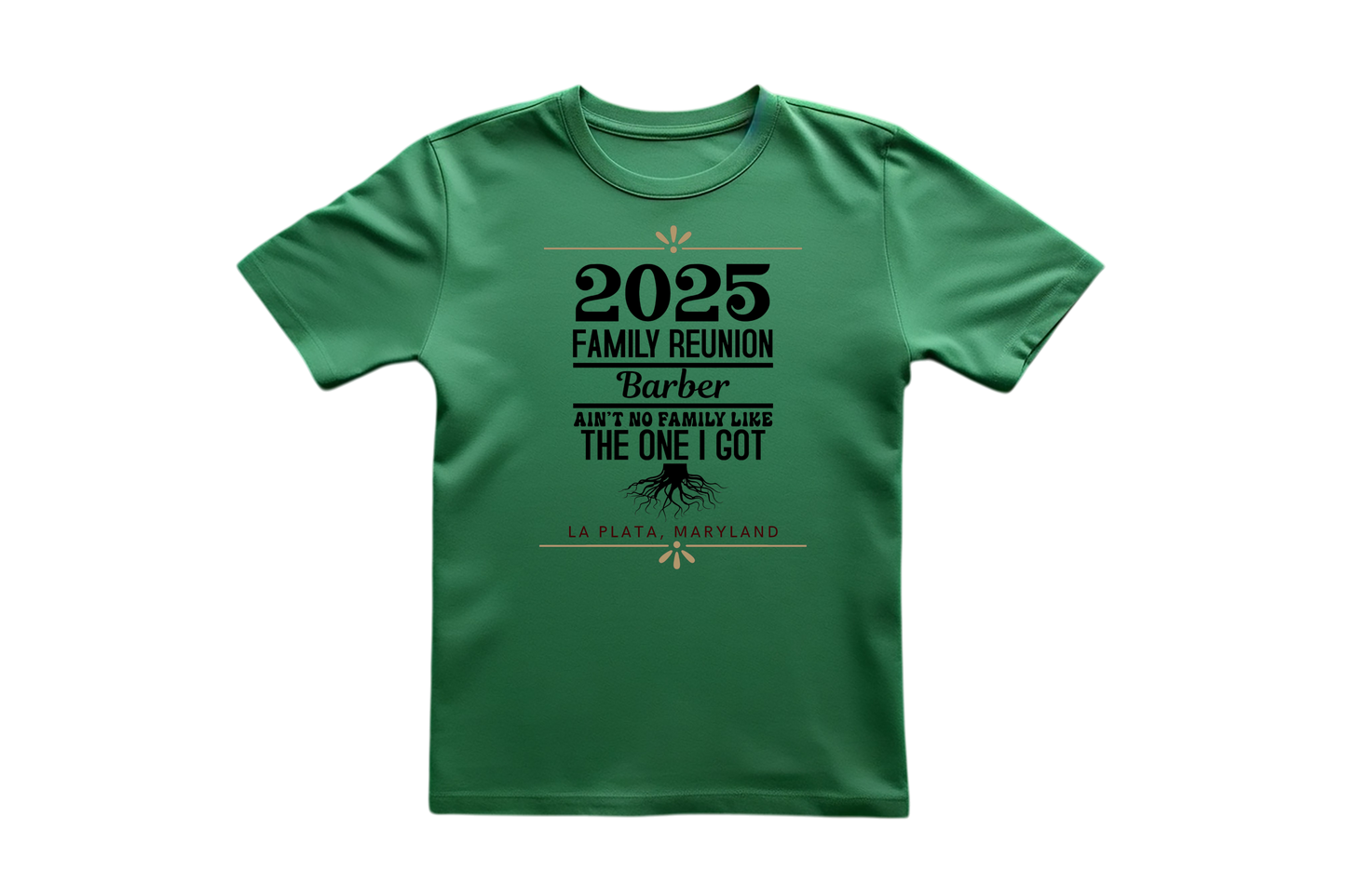 2025 Barber Family Reunion T-shirts