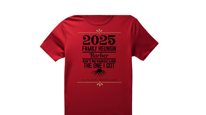 2025 Barber Family Reunion T-shirts