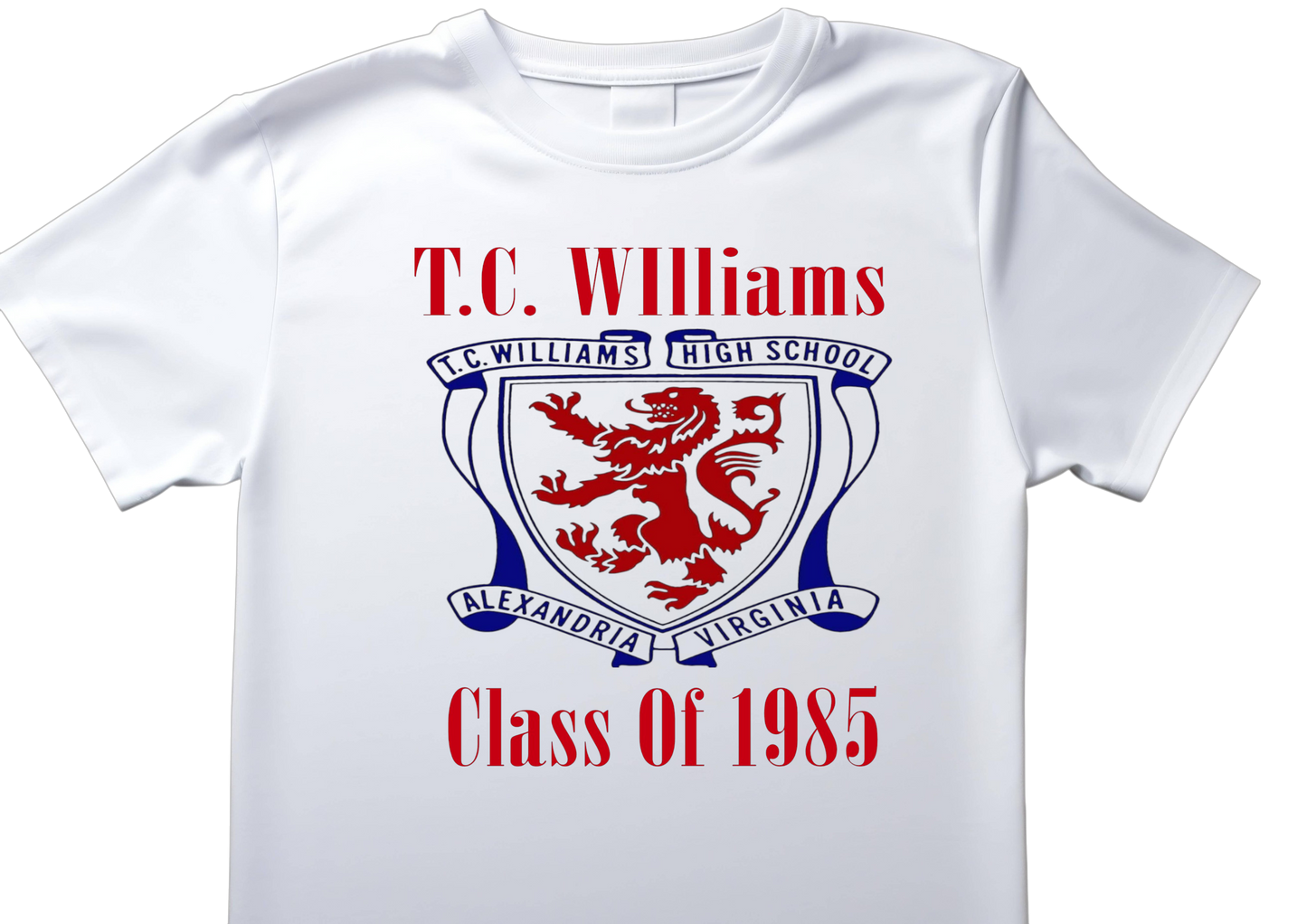 T.C. Williams -- Class of 1985 Design #3