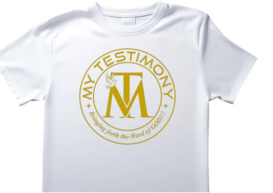 My Testimony -- Logo T-Shirt -- White