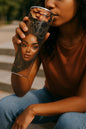 20oz Skinny Tumbler -- Orange Tumbler